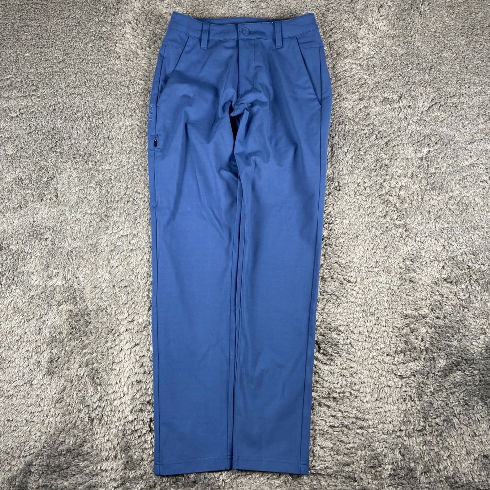 BYLT Everyday Pant 2.0 Mens 30x30 Blue Slim Fit Performance Tech Stretch Trouser